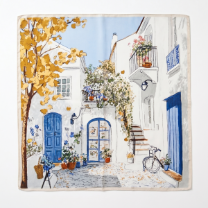 %100 saf İpek fular & mendİl silkicon koleksiyonu (53x53 cm)